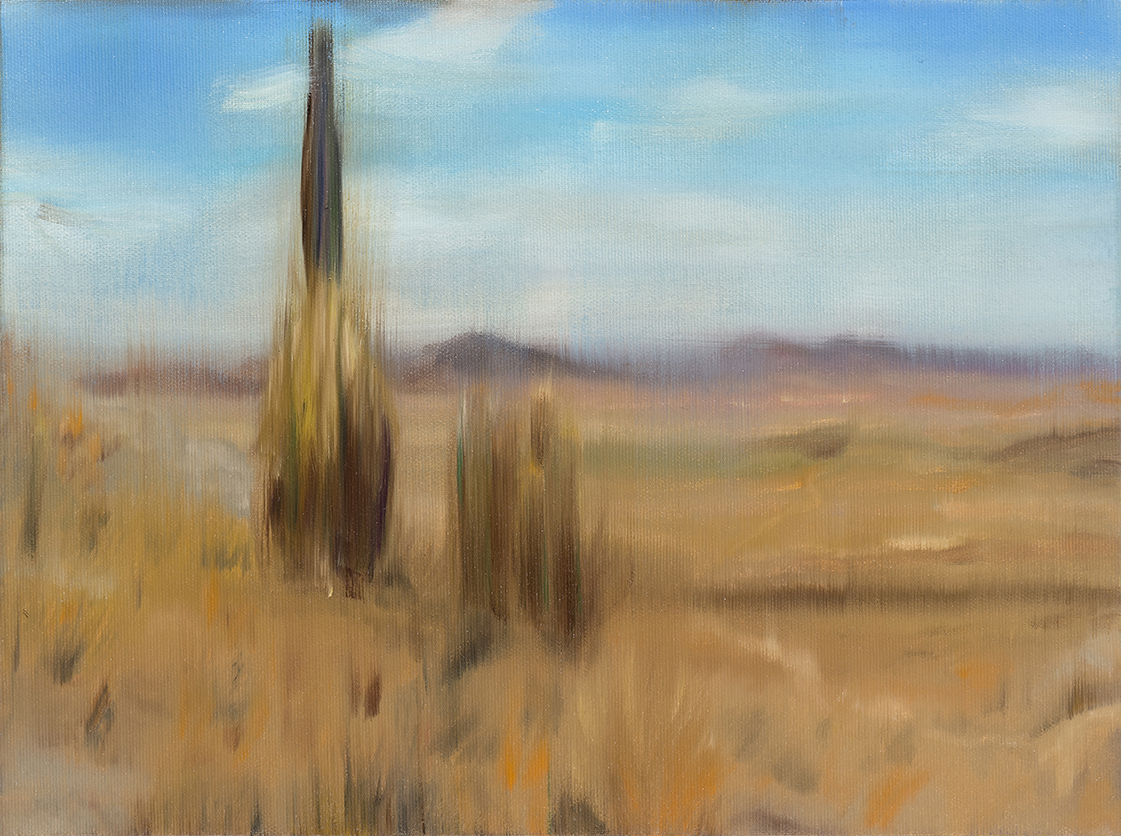 Jana Zimová, Simple for a While, 20×30 cm, Öl auf Leinwand, 2017